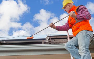 Uidh soft wash roof cleaning